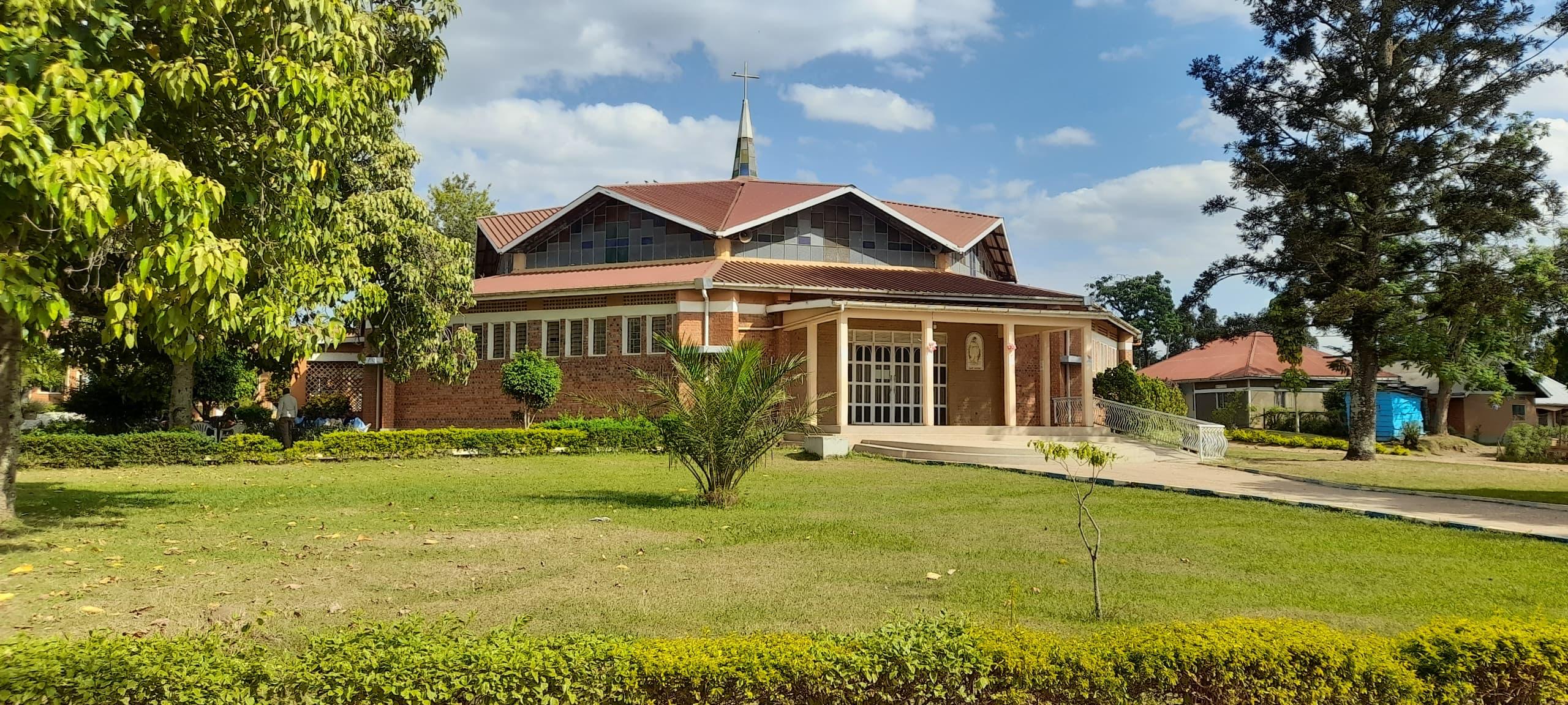 View of the school church